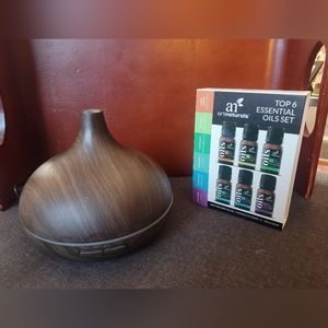 Essential Oils and Aromatherapy Difusser